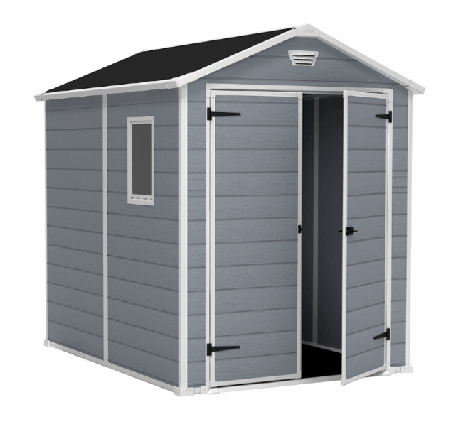 SODO ĮRANKIŲ NAMELIS - LAUKO SANDĖLIUKAS MANOR 6X8 DD