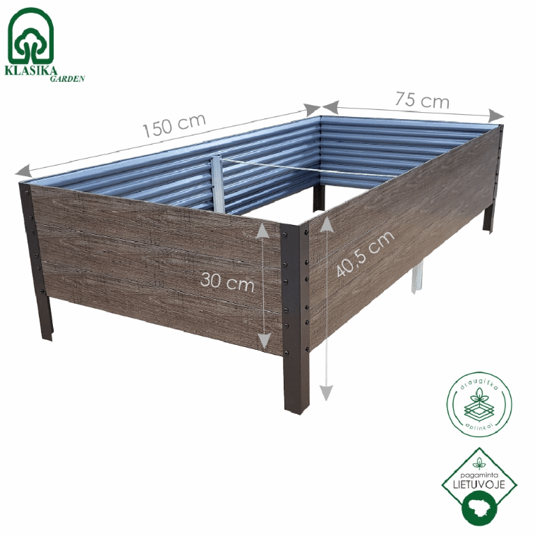 GPPS PAKELTA LYSVĖ KLASIKA WOODLOOK