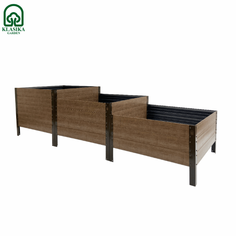 GPPS MODULINĖ PAKELTA LYSVĖ KLASIKA WOODLOOK (LAIPTAI)
