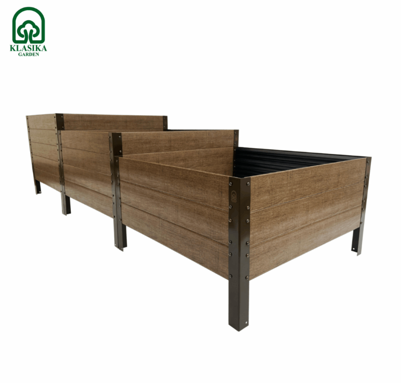 GPPS MODULINĖ PAKELTA LYSVĖ KLASIKA WOODLOOK (LAIPTAI)