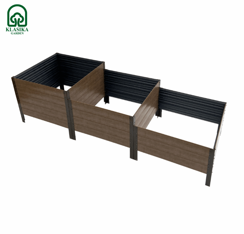 GPPS MODULINĖ PAKELTA LYSVĖ KLASIKA WOODLOOK (LAIPTAI)