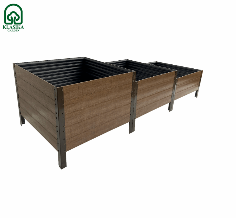GPPS MODULINĖ PAKELTA LYSVĖ KLASIKA WOODLOOK (LAIPTAI)