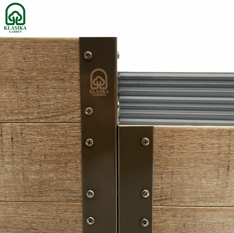 GPPS MODULINĖ PAKELTA LYSVĖ KLASIKA WOODLOOK (LAIPTAI)