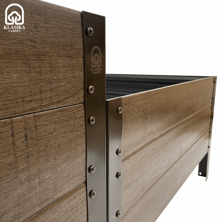 GPPS MODULINĖ PAKELTA LYSVĖ KLASIKA WOODLOOK (LAIPTAI)