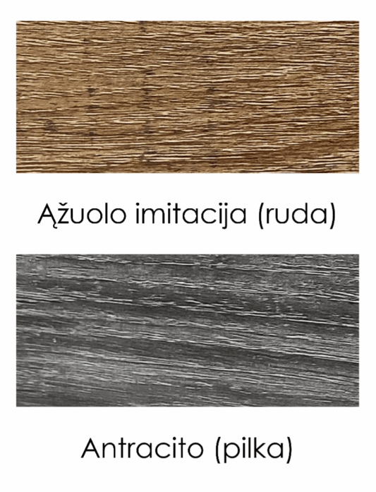 GPPS MODULINĖ PAKELTA LYSVĖ KLASIKA WOODLOOK (LAIPTAI)