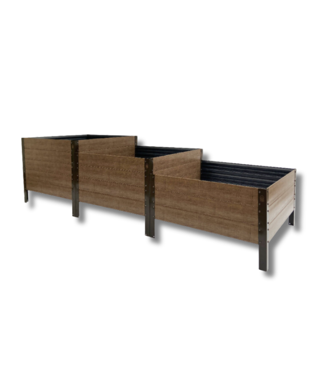 GPPS MODULINĖ PAKELTA LYSVĖ KLASIKA WOODLOOK (LAIPTAI)
