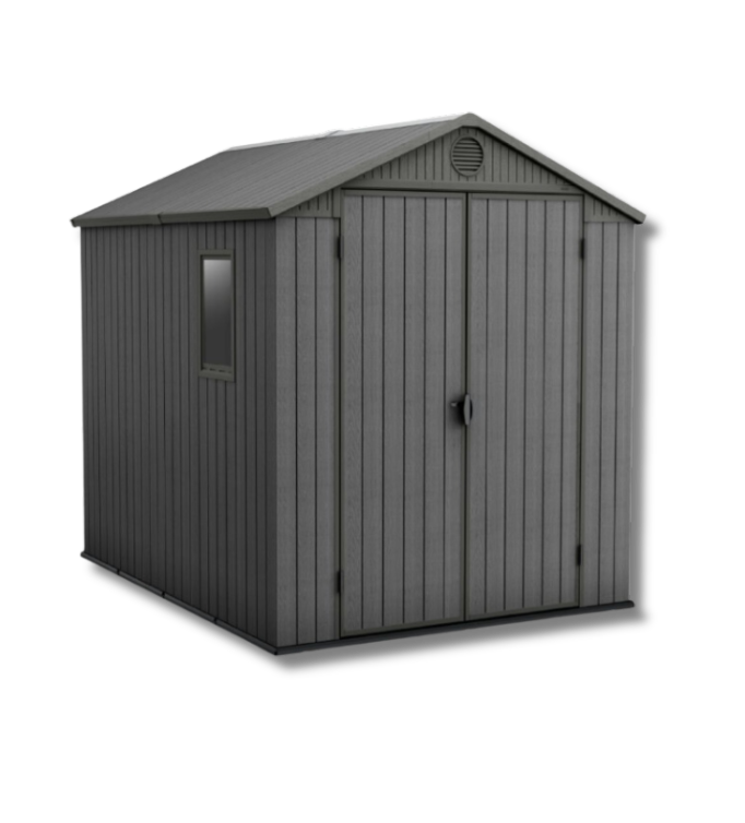 SODO ĮRANKIŲ NAMELIS - LAUKO SANDĖLIUKAS DARWIN 6X8