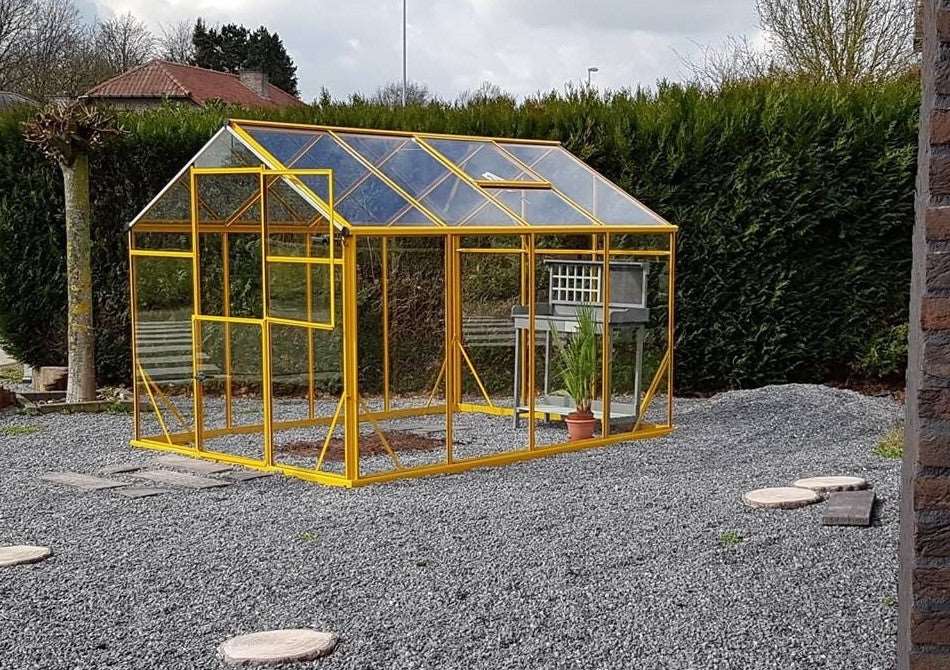 Aliuminis Šiltnamis SANUS GLASS