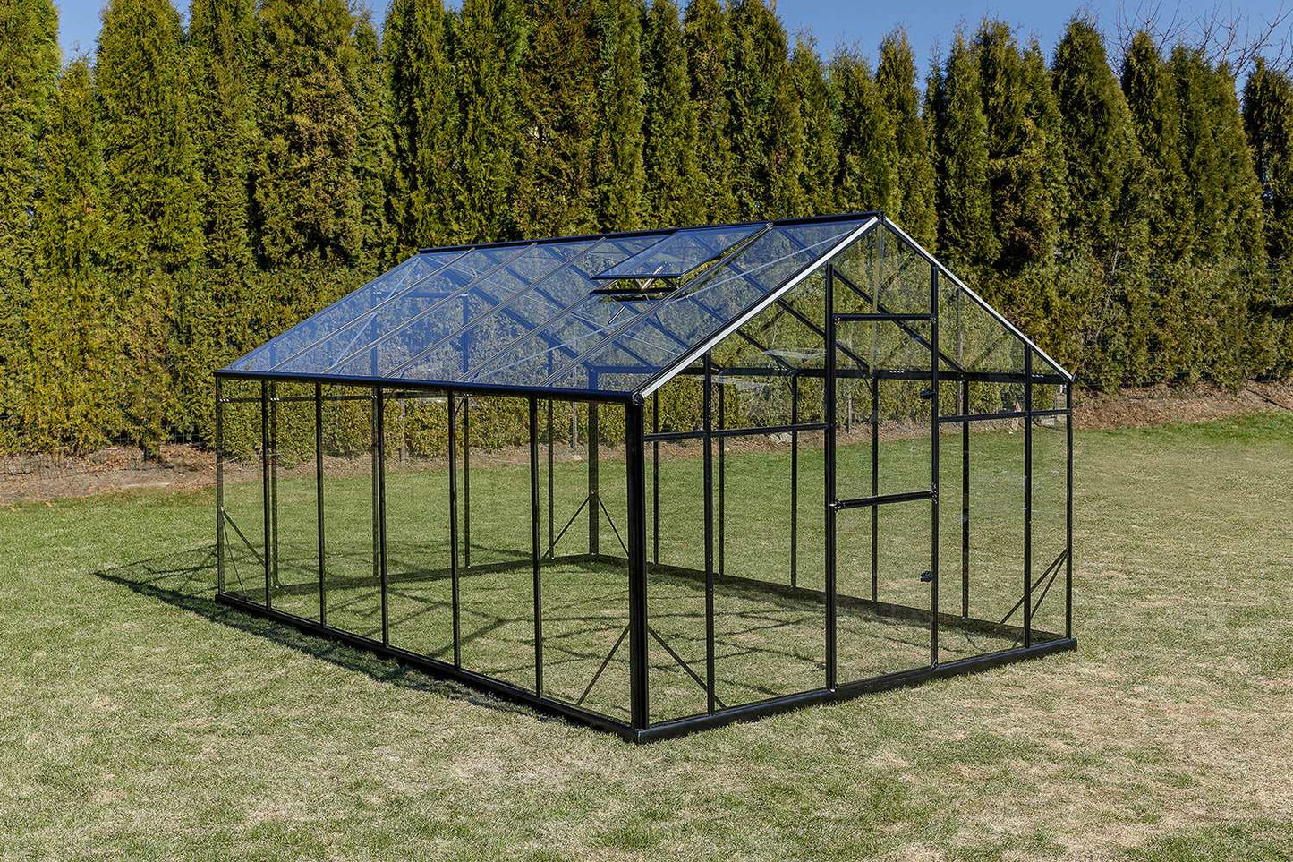 Aliuminis Šiltnamis SANUS GLASS