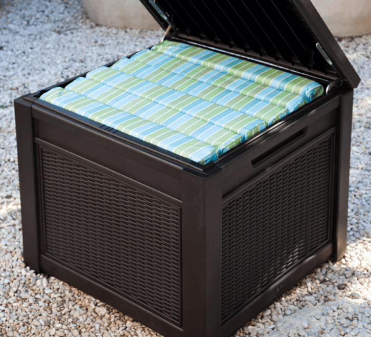 DAIKTADĖŽĖ CUBE RATTAN 208L